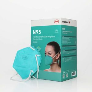 Product display of a N95 Medical Grade Mask