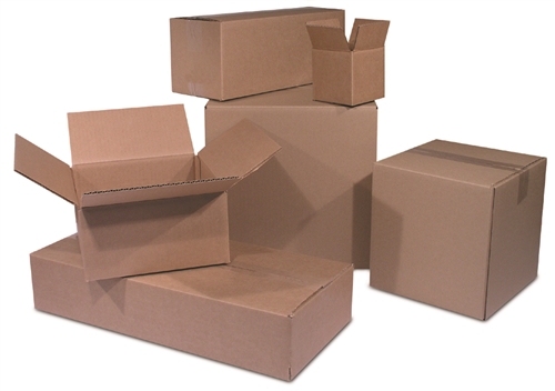 Pack of 25 7 x 7 x 4.5 Brown RetailSource BX070704.5CB25 Corrugated Boxes 