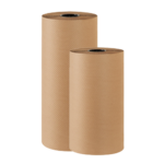 100% Recycled Indented Kraft Paper Roll, 24