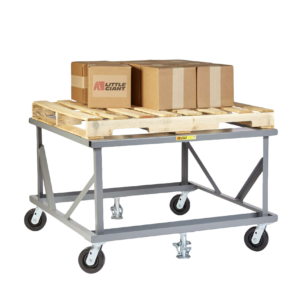 Fixed Height Mobile Pallet Stand