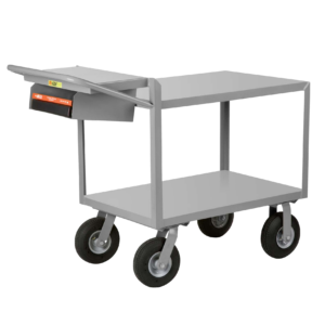 Instrument Cart With Writing Shelf And Storage Pocket