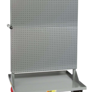 Double Sided Pegboard Or Louvered Panel Cart 30 X 36 Pegboard Panels
