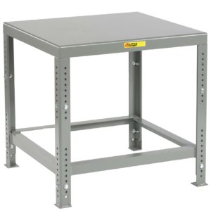 Little Giant Heavy-Duty Machine Table 30 x 60 Open-Base Adjustable-Height