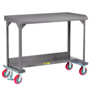 Mobile Workbench With Back And End Stops