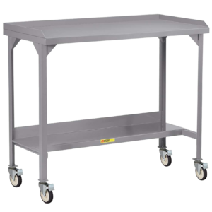 Mobile Workbench With Retaining Lip Top