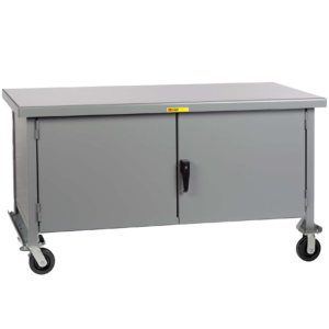 Little Giant Mobile Heavy-Duty Cabinet Workbench 30 x 72