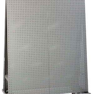 Mobile Pegboard A Frame 60 Tall 24 X 48 2 Sided