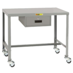 Mobile Steel Top Machine Tables