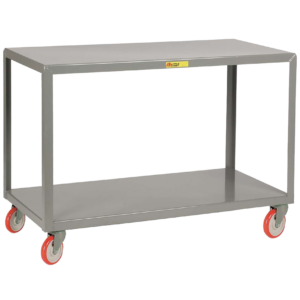 Mobile Tables 2 Shelf