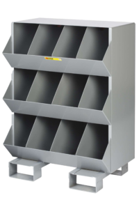 Stationary Storage Bins 15 X 32 4 per level, 12 total