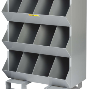 Stationary Storage Bins 15 X 32 4 per level, 12 total