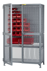 Tool Storage Locker With Pegboard Or Louvered Panel 30 X 60 Louvered Panel