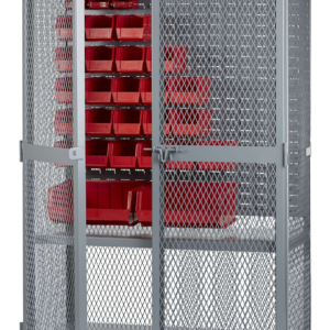 Tool Storage Locker With Pegboard Or Louvered Panel 24 X 48 Louvered Panel