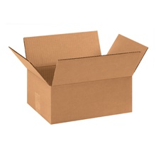 11 x 8 x 4″ Flat Corrugated Boxes (25/Bndl)