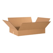 24 x 17 x 3″ Flat Corrugated Boxes (25/Bndl)