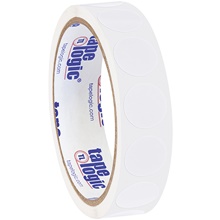 3/4″ Circles - Clear Removable Labels (500/roll)