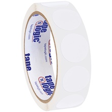 1″ Circles - Clear Removable Labels (500/roll)