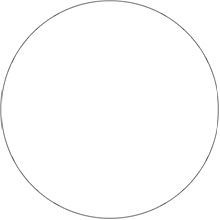 3″ Circles - White Removable Labels (500/roll)