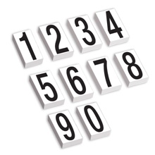 3 1/2″ Vinyl Warehouse Labels - Number Kit