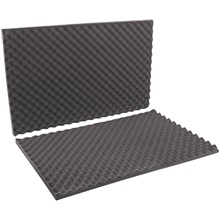 24 x 36 x 2″ Charcoal Convoluted Foam Sets