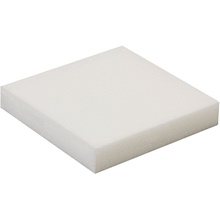 1 x 6 x 6″ White Cloud Foam Sheets