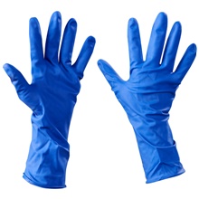 Latex Industrial Gloves Powder-Free w/ Extended Cuff - Xlarge (50/case)