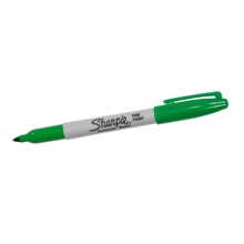 Green Sharpie® Fine Point Markers (12/case)