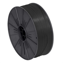 5/32″ x 7000' Black Plastic Twist Tie Spool (7000'/case)