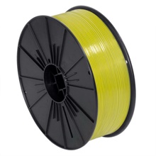 5/32″ x 7000' Yellow Plastic Twist Tie Spool (7000'/case)