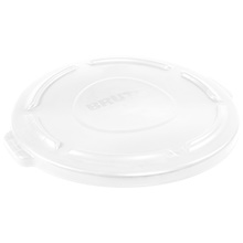 Rubbermaid® Brute® Flat Trash Can Lid - 32 Gallon, White