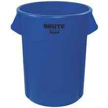 Rubbermaid® Brute® Trash Can - 55 Gallon, Blue