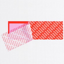 2 x 5 3/4″ Red (1 Pack) Tape Logic® Security Strips on a Roll