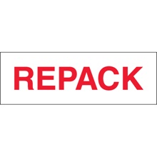 2″ x 110 yds. - ″Repack″ Tape Logic® Messaged Carton Sealing Tape