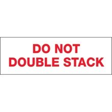 2″ x 110 yds. - ″Do Not Double Stack...″ Tape Logic® Messaged Carton Sealing Tape
