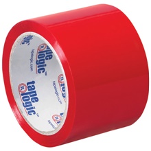 3″ x 55 yds. (2.2 mil) Red - Tape Logic® Carton Sealing Tape (24 rolls/case)