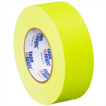 2″ x 50 yds. Fluorescent Yellow (11 Mil) Tape Logic® Gaffers Tape (3/case)