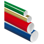 Colored Mailing Tubes