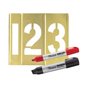 Markers & Stencils