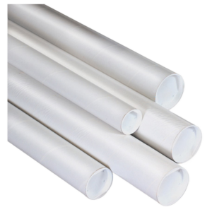 White Mailing Tubes
