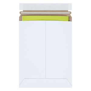 White Self-Seal Flat Mailers