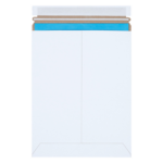 White Self-Seal Flat Mailers