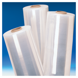 14.5″ x 1500' - 38 Gauge - Pre-stretched Hand Film (4/case)