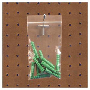 Reclosable Poly Bags w/ Hang Hole