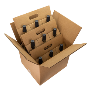 Corrugated Bottle Shipper Kits