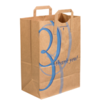 Flat Handle Grocery Bags