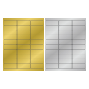 Foil Rectangle Laser Labels