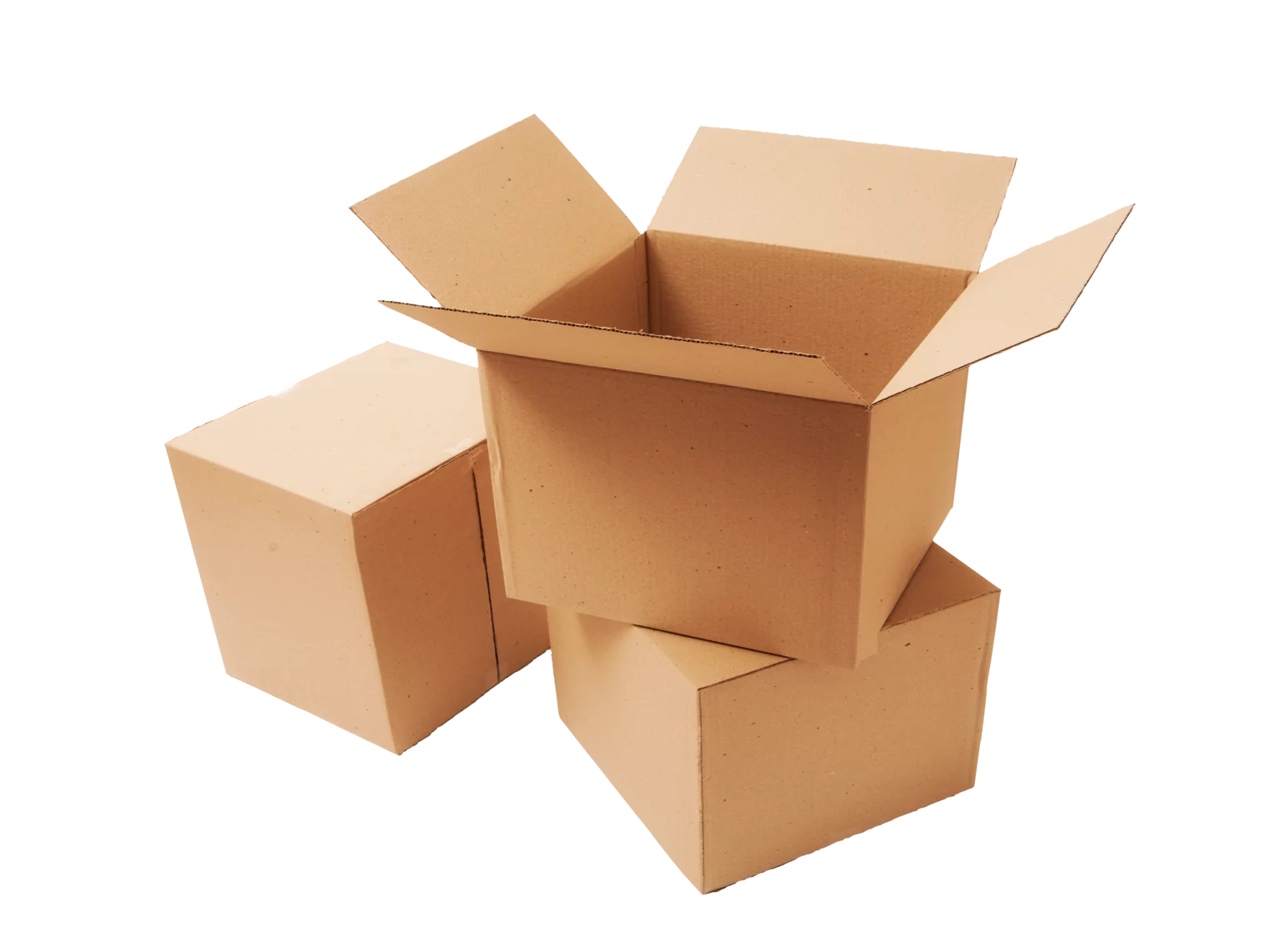 Several Corrugated Boxes - Opens Corrugated Boxes Category