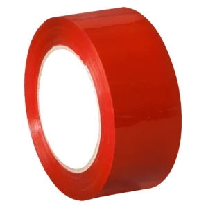 2" x 110 YDS x 2.2 Mil Red Carton Sealing Tape Colored  36 Rolls/Case