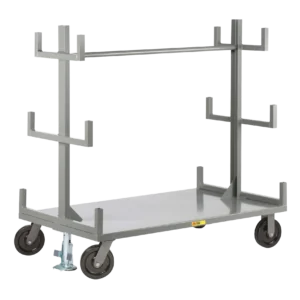 Little Giant 30" X 60" Portable Bar & Pipe Truck Floor Lock 2 Rigid, 2 Swivel