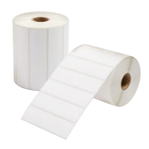 4" x 1" White - Direct Thermal Labels - 1" Core (1350/Roll | 16/Case)